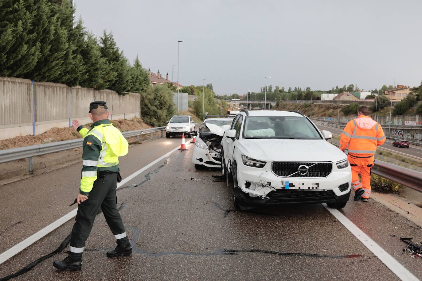 Accidente mortal en la VA-30 de Valladolid.
