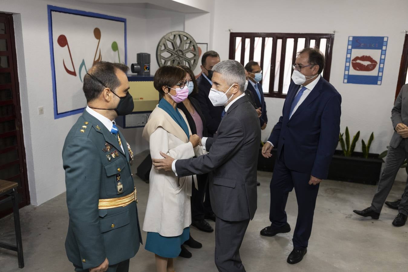 Fotos: Entrega de las medallas de Instituciones Penitenciarias en la cárcel de Villanubla