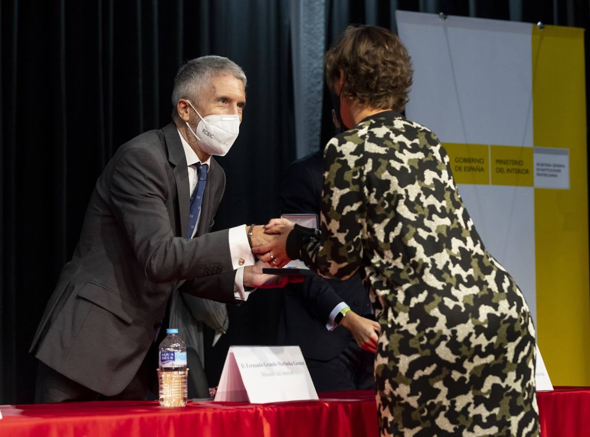 Fotos: Entrega de las medallas de Instituciones Penitenciarias en la cárcel de Villanubla