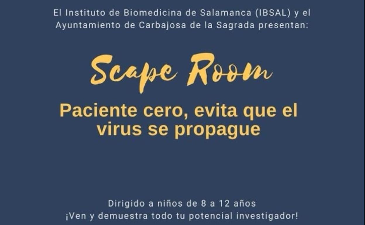 Carbajosa colabora hoy con el IBSAL en un Scape Room para celebrar la Noche Europea de los Investigadores