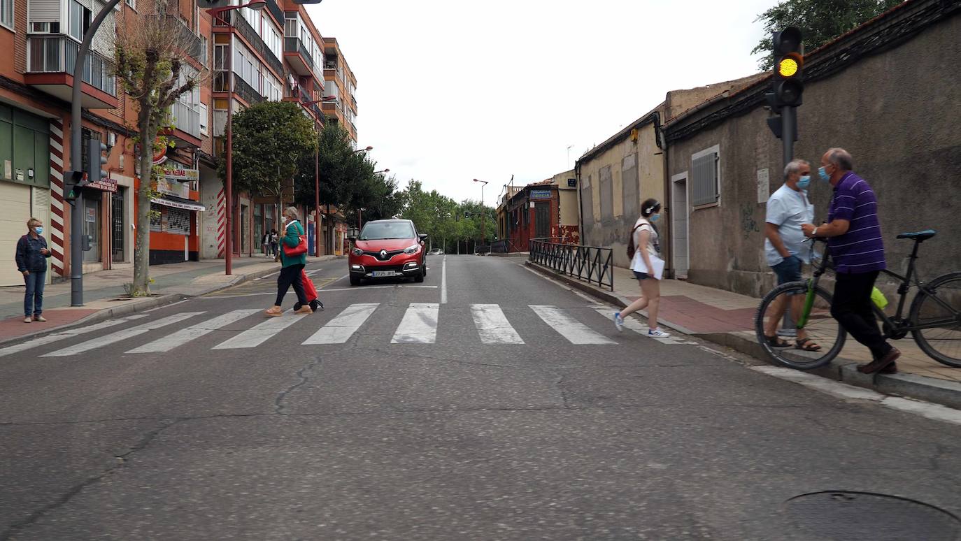 Detalles de una de las calles del barrio que recorremos esta semana