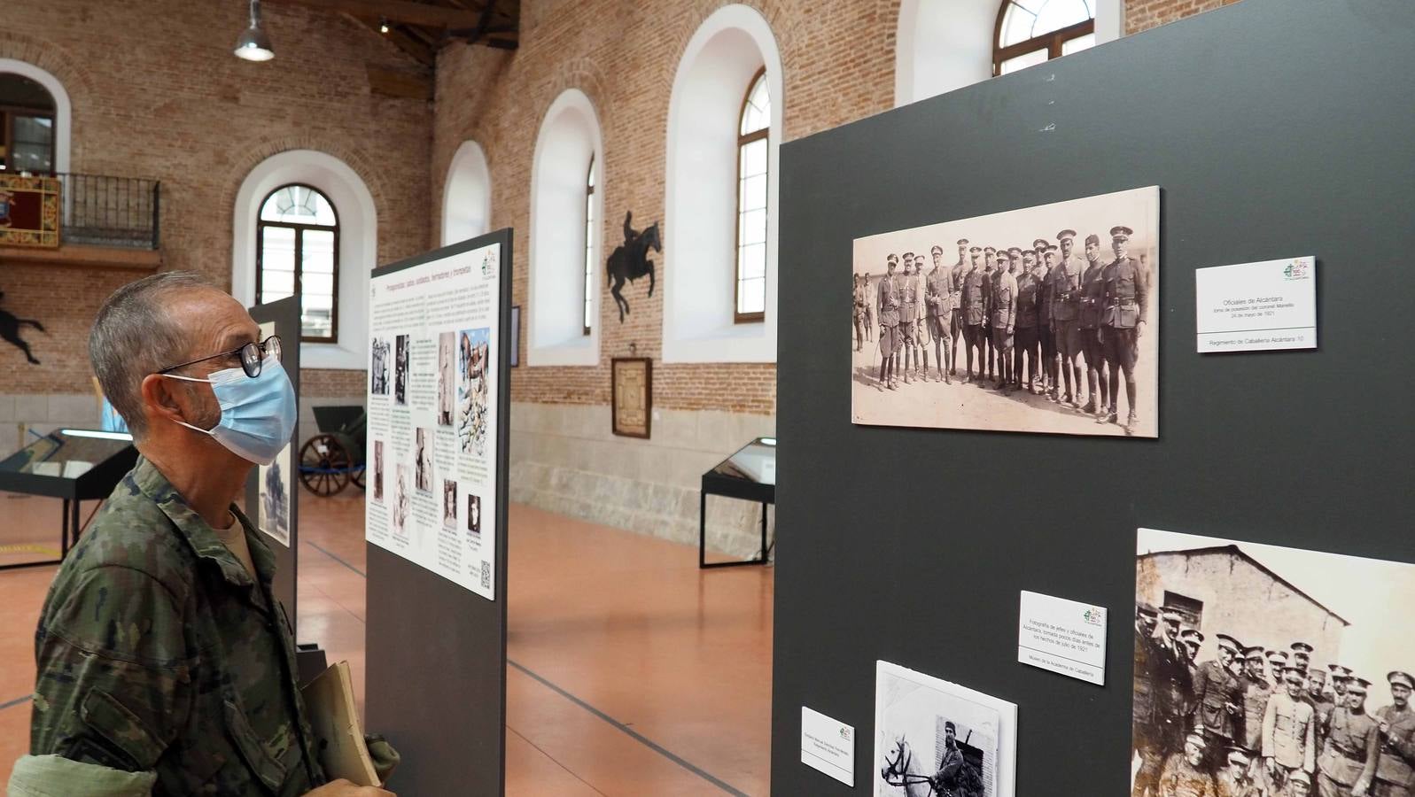 Fotos: La Academia de Caballería de Valladolid rinde homenaje al Regimiento Alcántara en su centenario