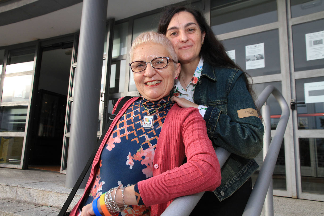 Ana Cabeza y Gema Segoviano, activistas de Segoentiende.