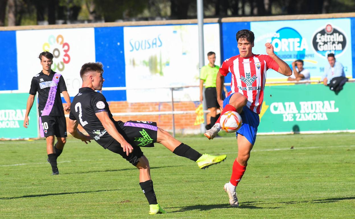 Una imagen del choque. 