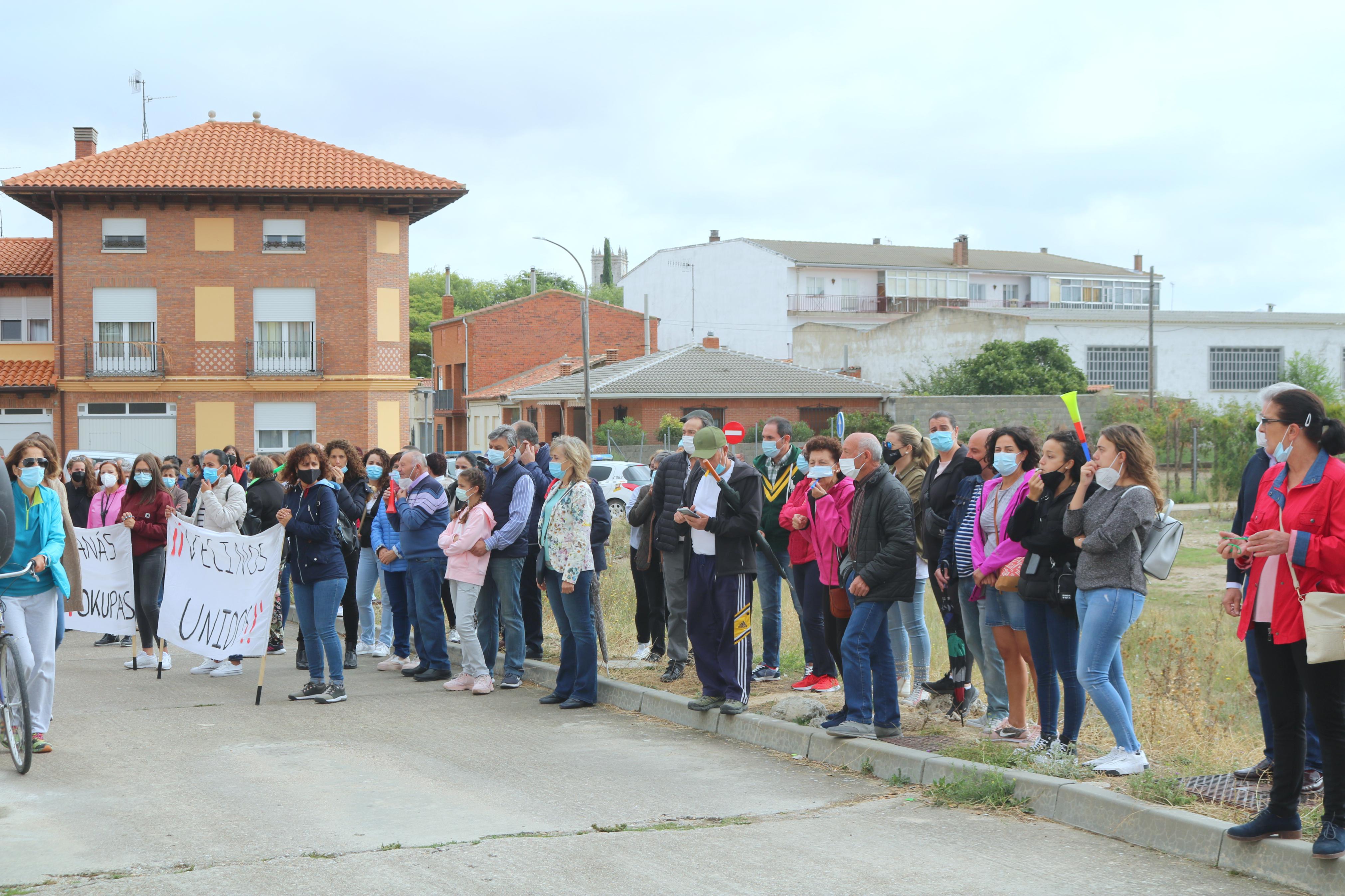 Los baltanasiegos se movilizan contra los okupas