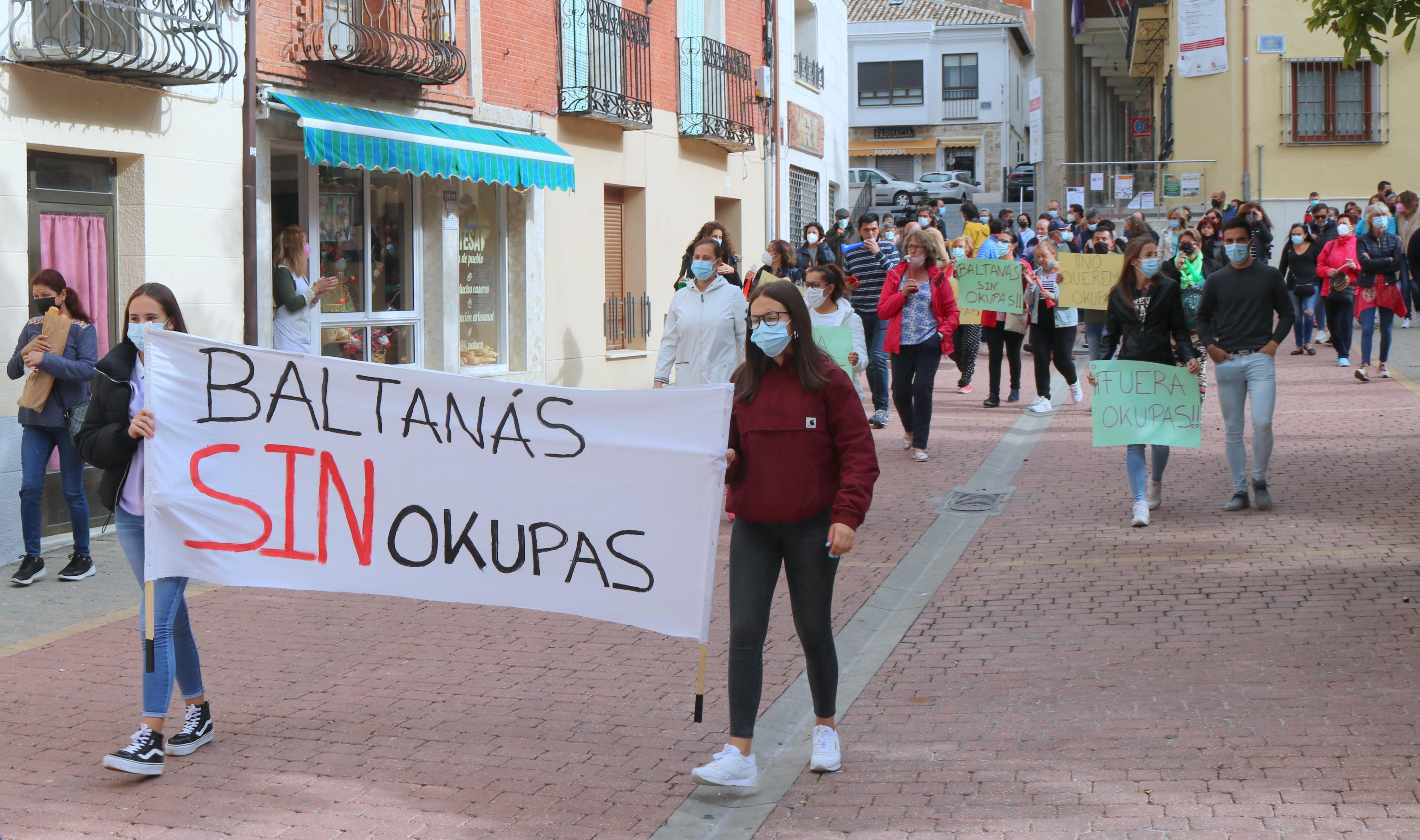Los baltanasiegos se movilizan contra los okupas