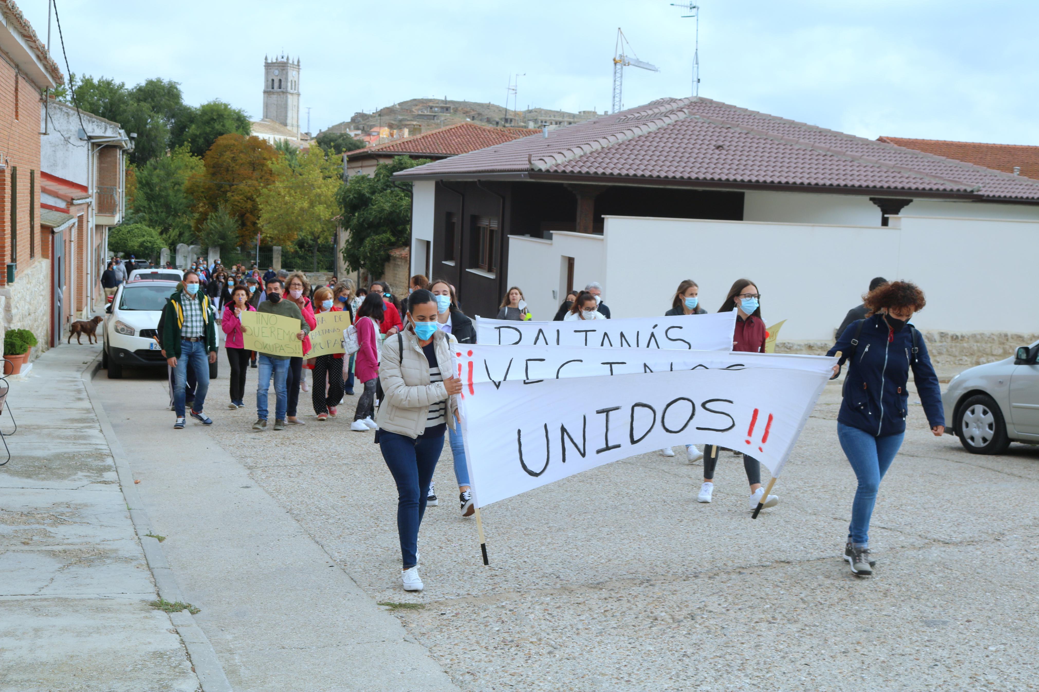 Los baltanasiegos se movilizan contra los okupas
