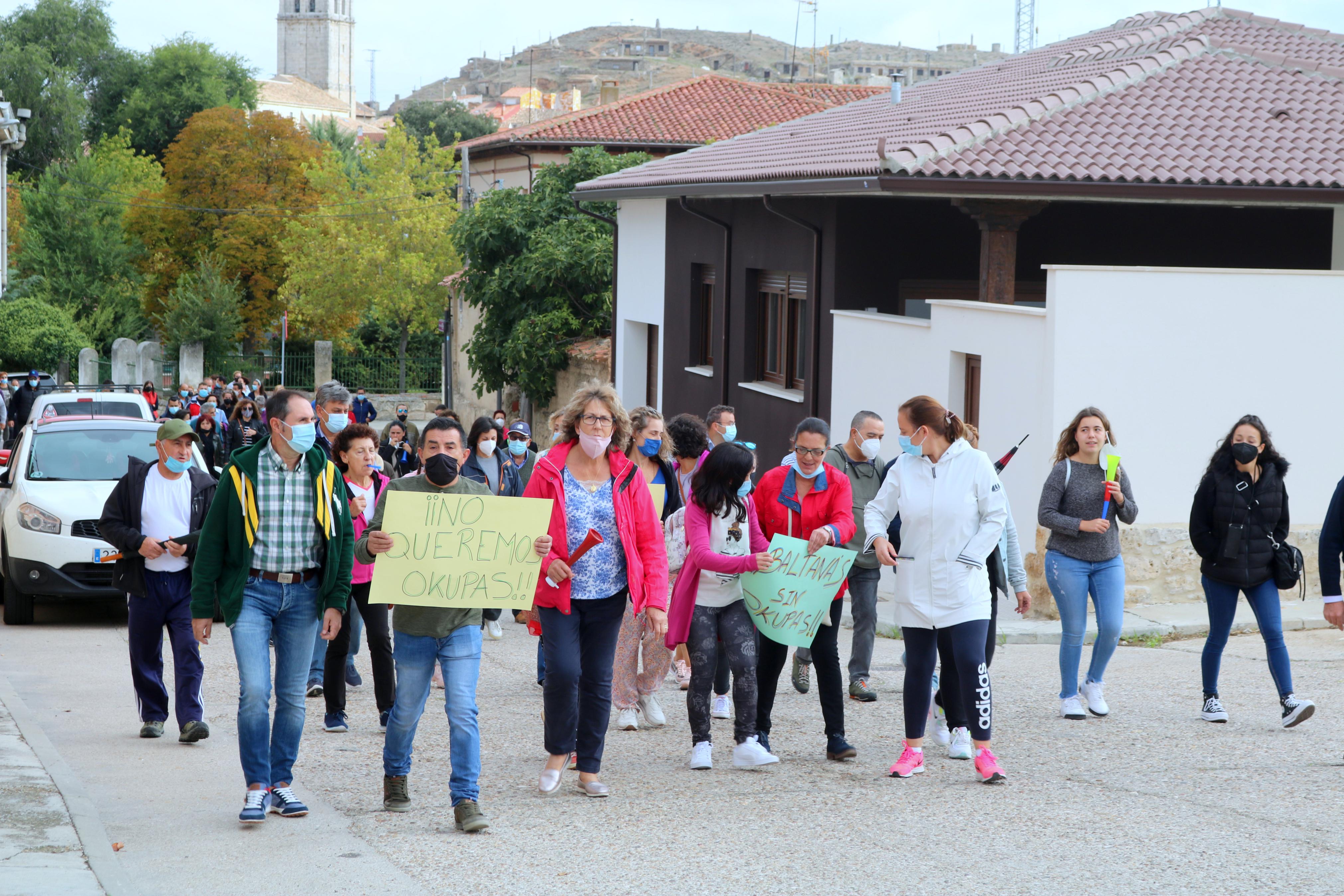 Los baltanasiegos se movilizan contra los okupas