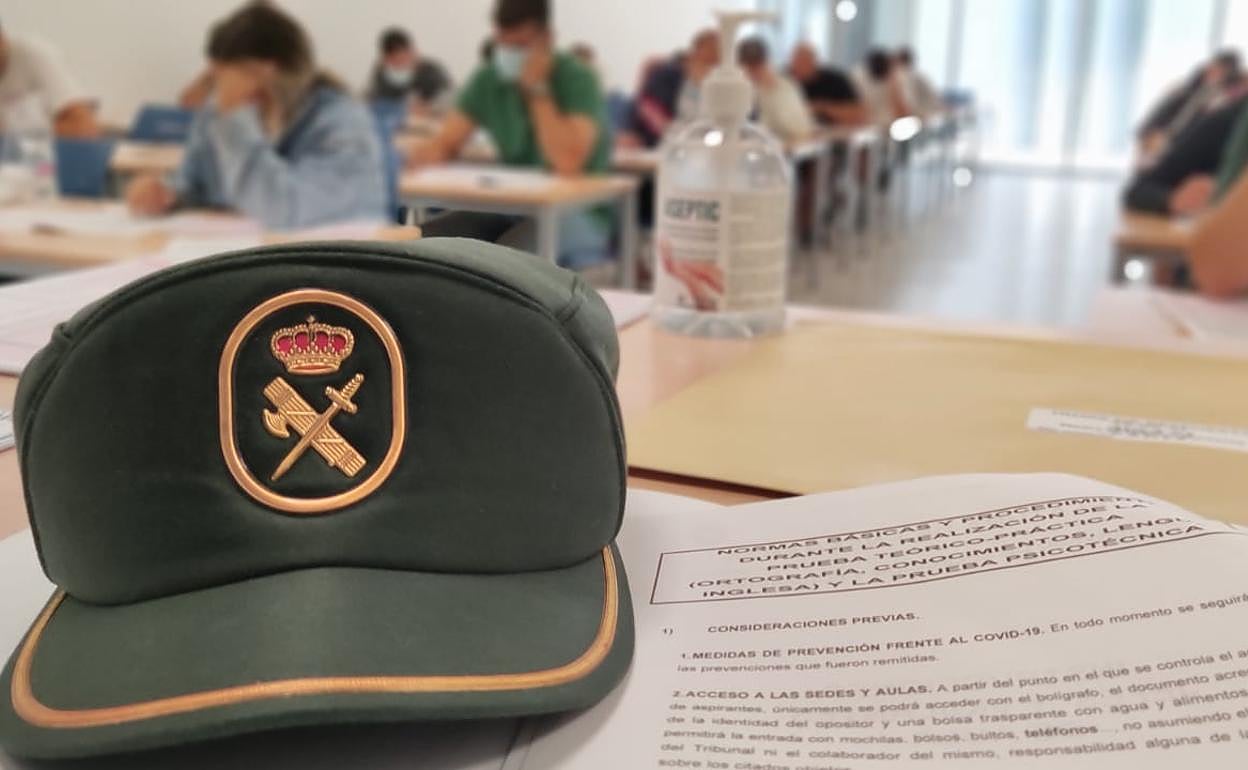 263 opositores participan en los exámenes para acceder a la Guardia Civil en Valladolid