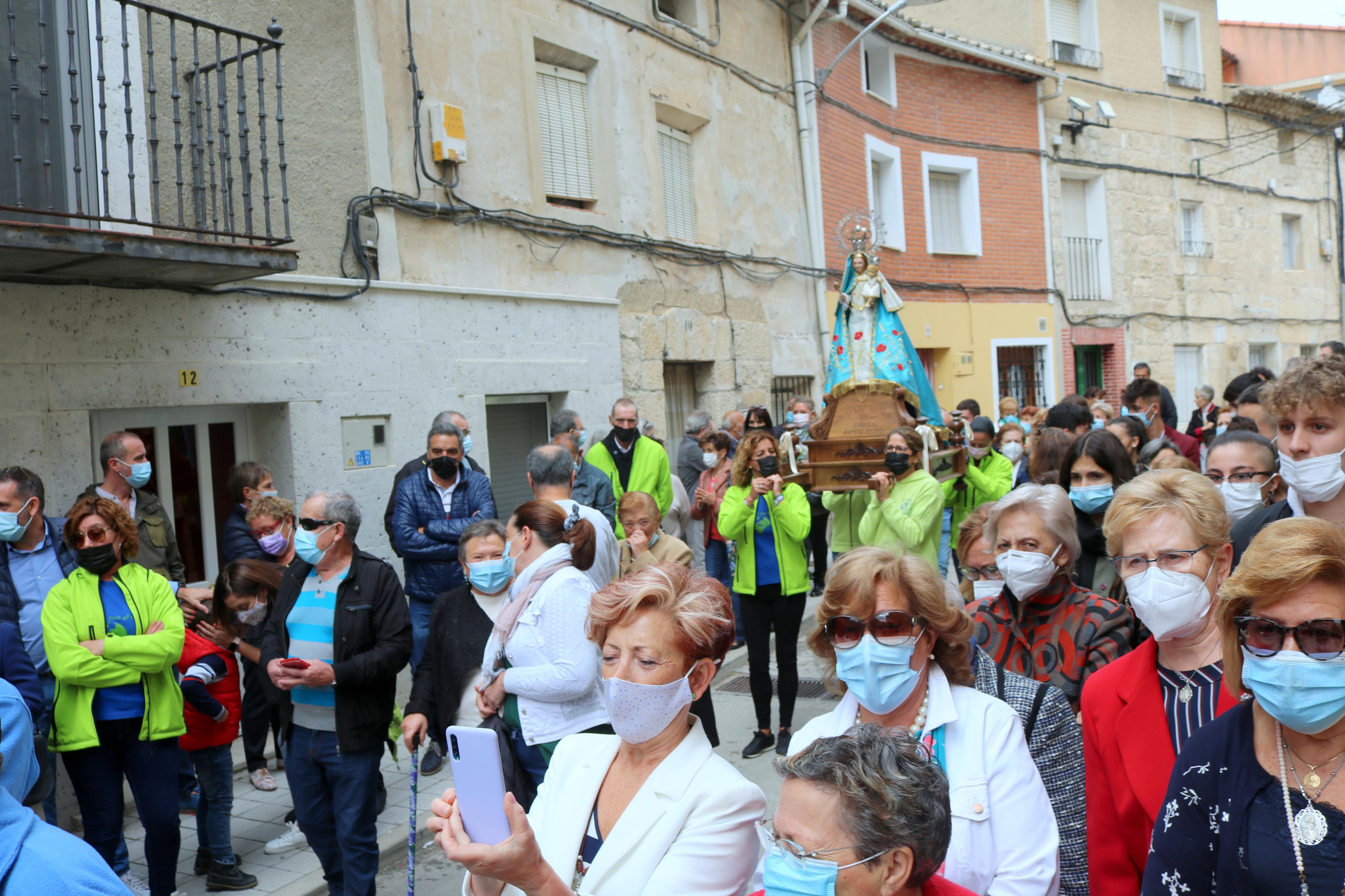 Antigüedad celebra la Función en honor a la Virgen de Garón