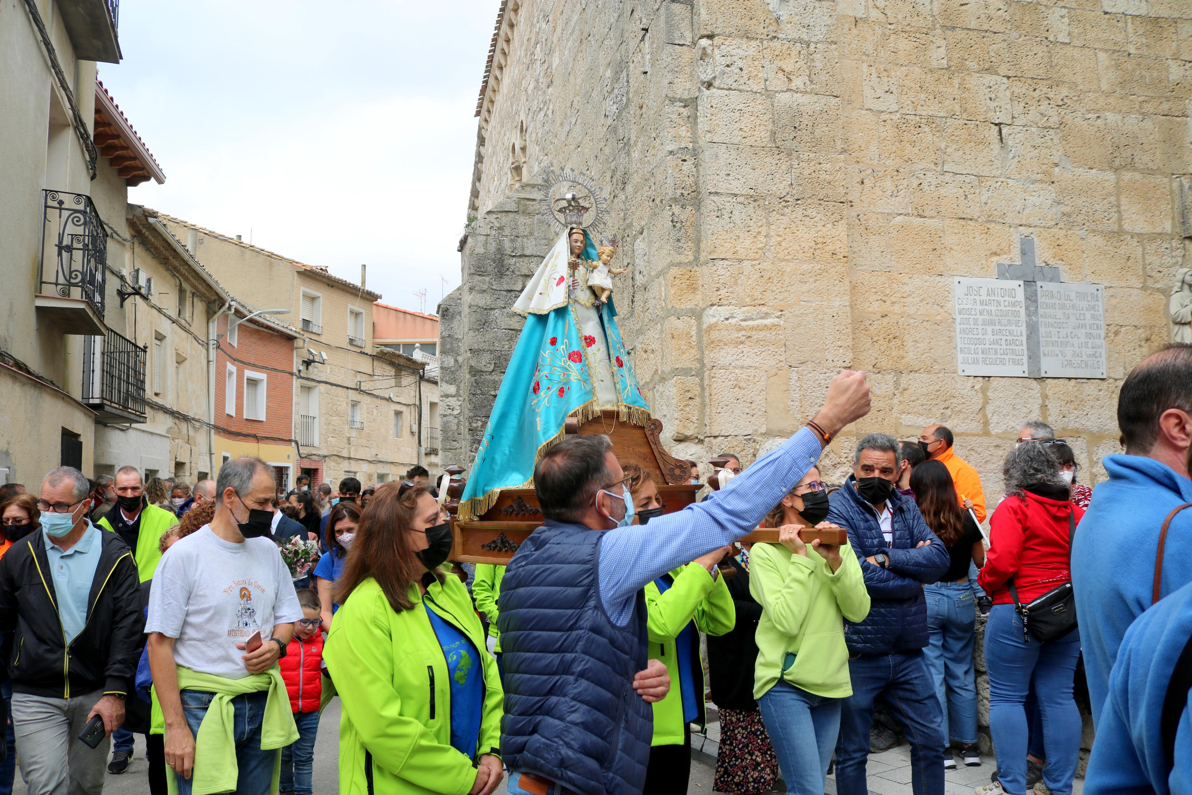 Antigüedad celebra la Función en honor a la Virgen de Garón