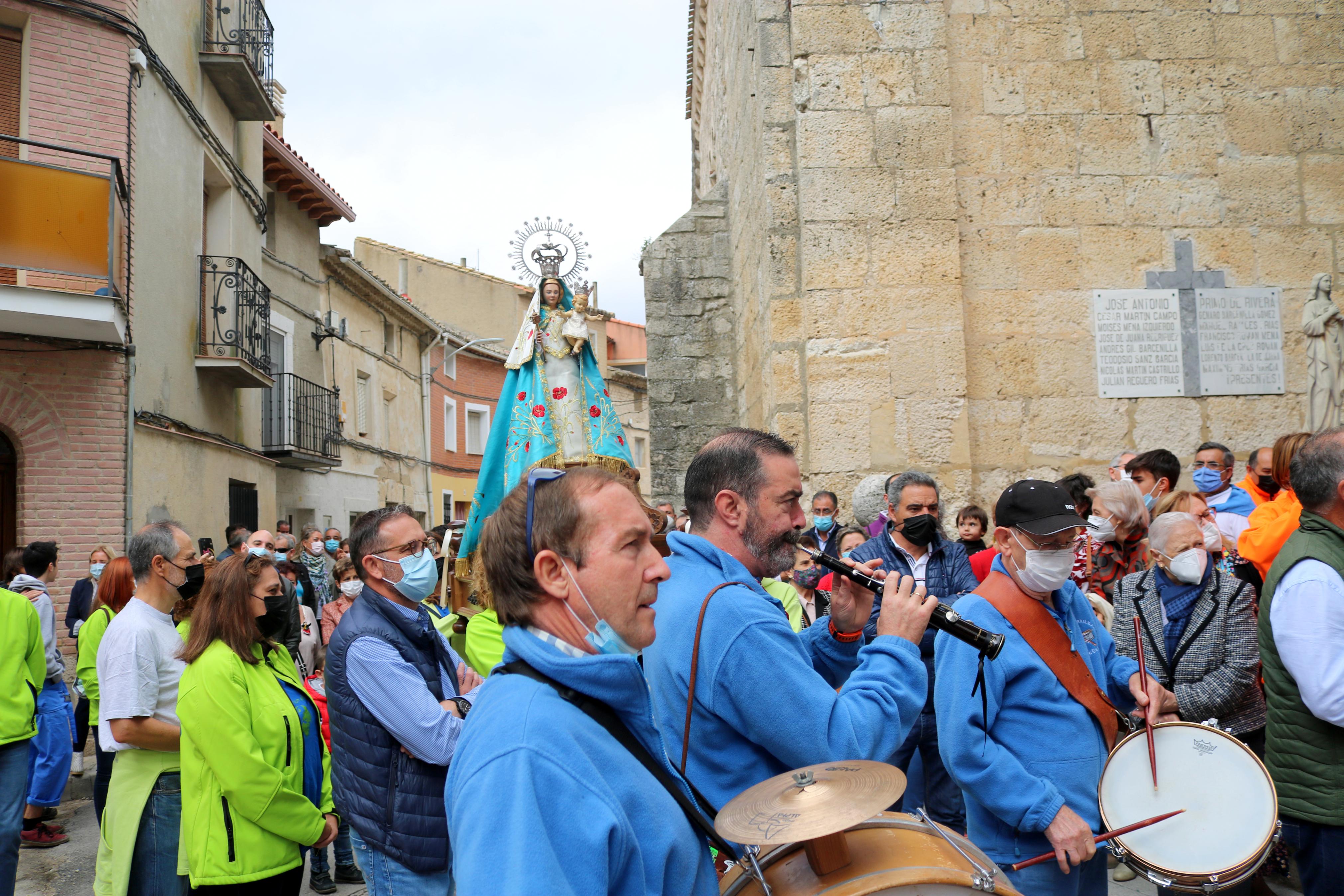 Antigüedad celebra la Función en honor a la Virgen de Garón