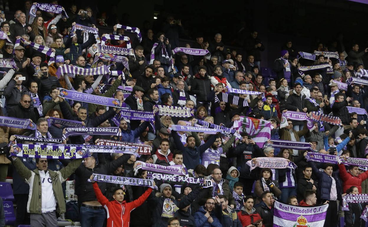 Afición del Real Valladolid 