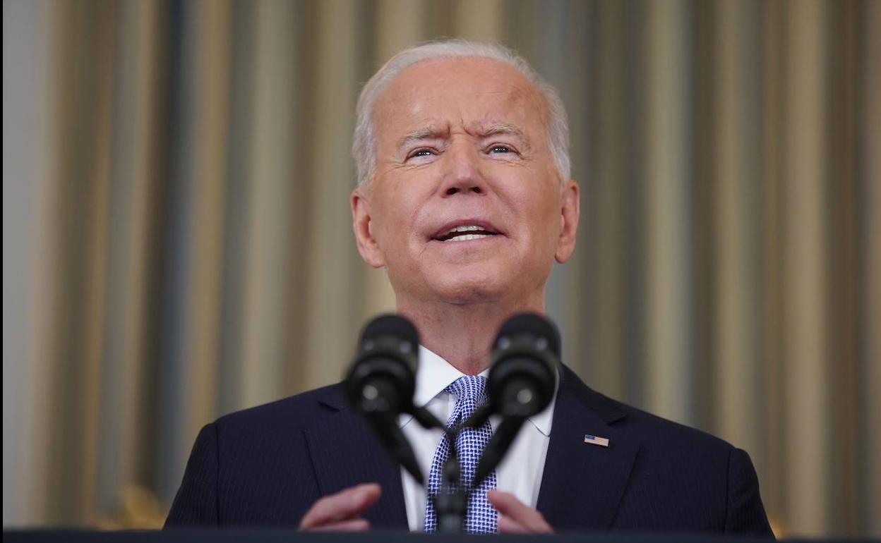 El presidente de Estados Unidos, Joe Biden.