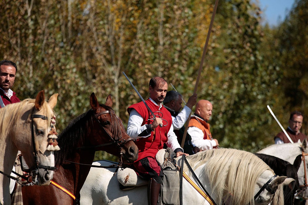 Salamanca se despide de su Siglo de Oro con la simulación de una batalla de los tercios españoles a orillas del Tormes