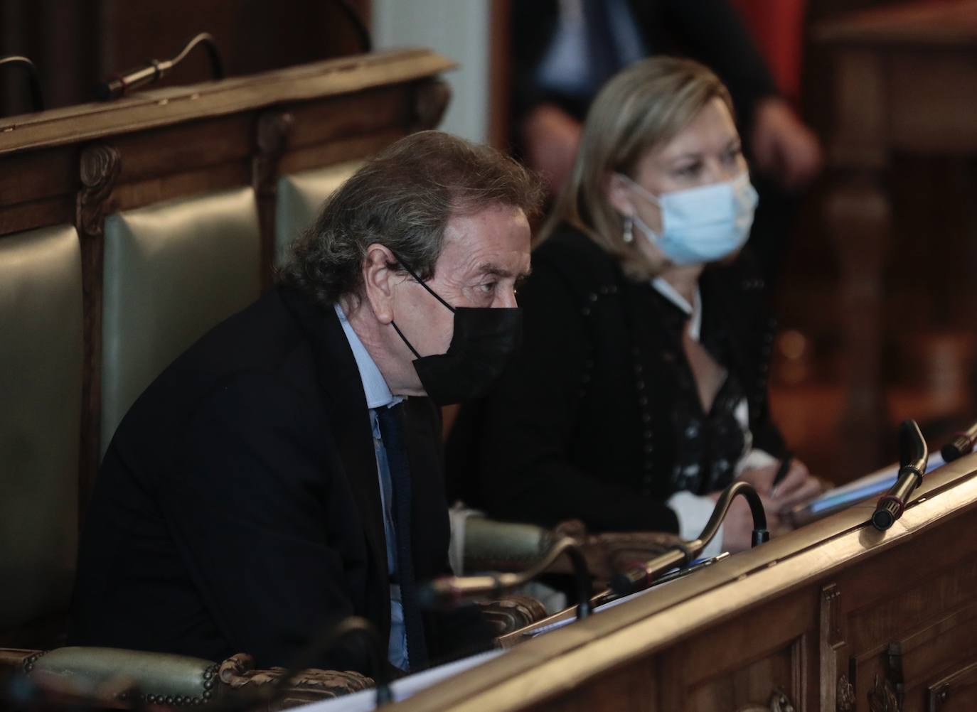 Pleno del Ayuntamietno de Valladolid del 5 de octubre de 2021.