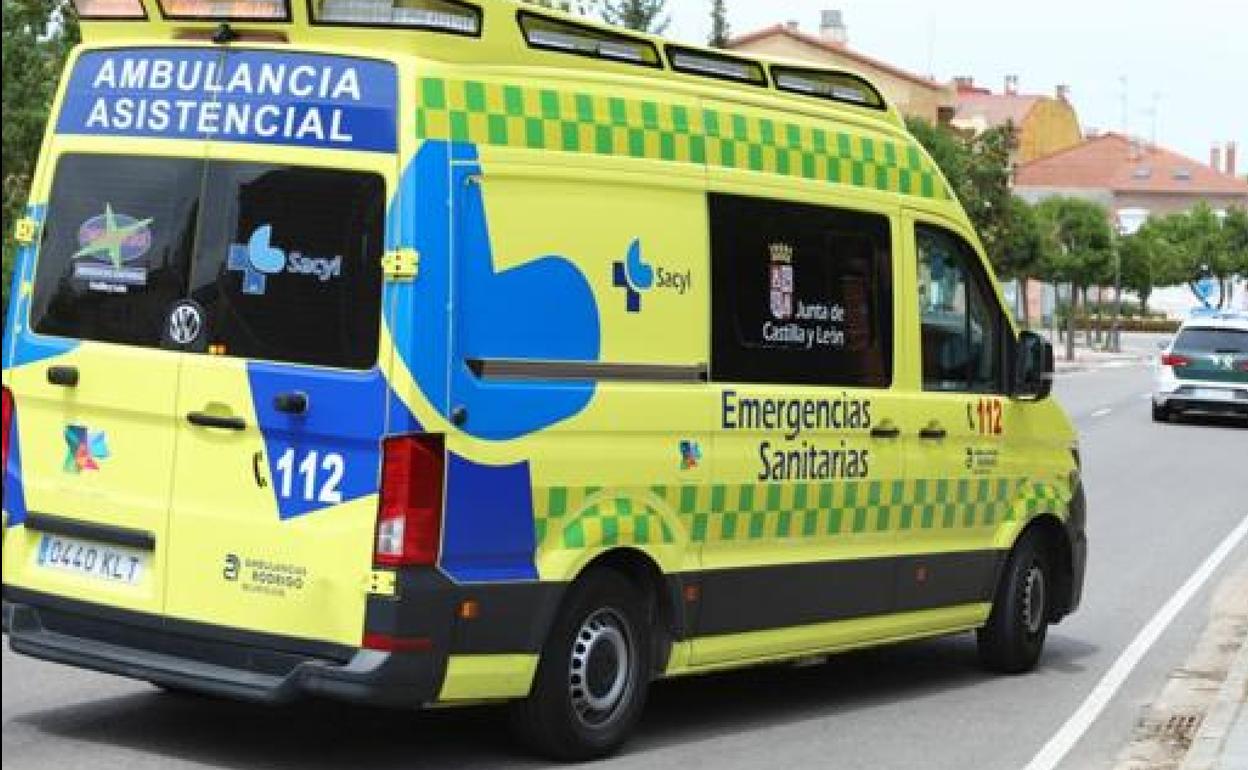 Heridos dos motoristas en Aranda de Duero