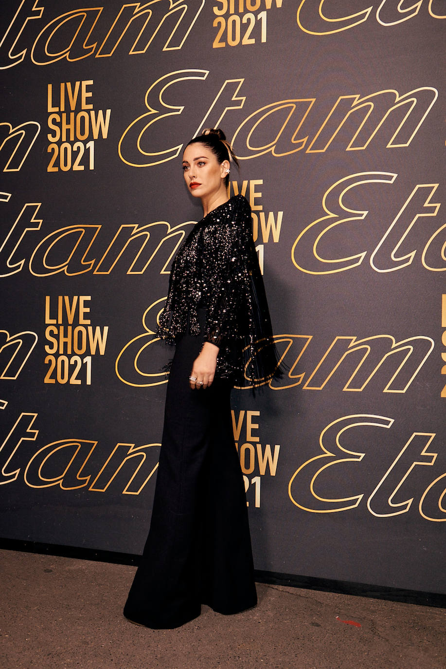 Blanca Suárez, imagen de Etam, en el desfile de la firma de lencería en París.