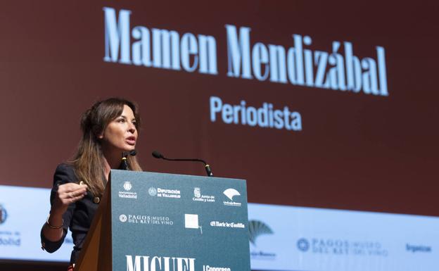 Intervención de Mamen Mendizábal, en el I Congreso de Periodismo Miguel Delibes.