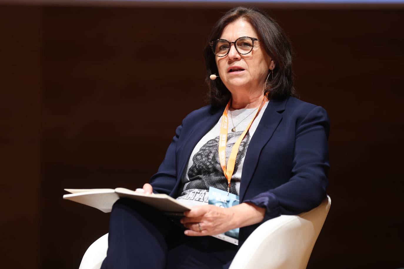 Lucía Méndez: «Hoy se habla más de datos que de noticias. Se ha impuesto el silencio en las redacciones»