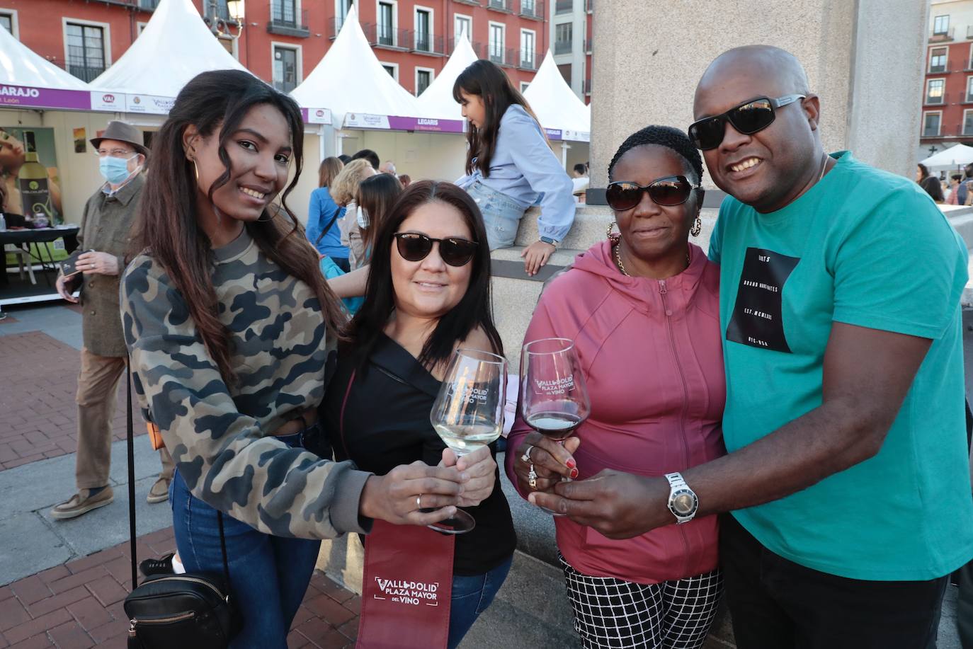 Tercera edición de la Plaza Mayor del Vino en Valladolid. 