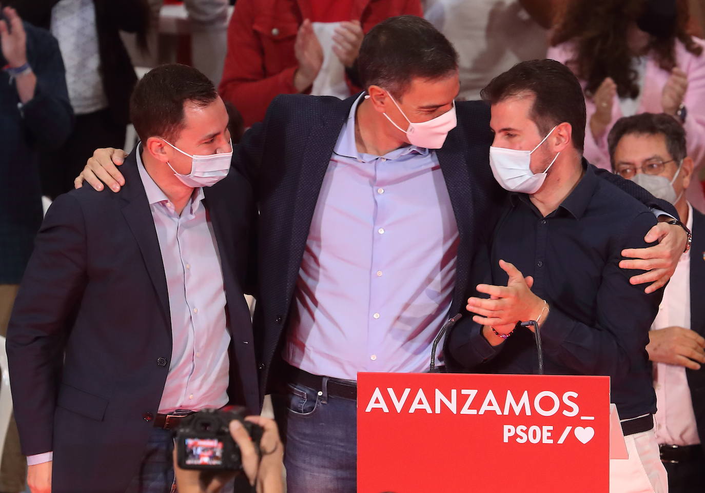 Fotos: Pedro Sánchez participa en Ponferrada en un acto del PSOE