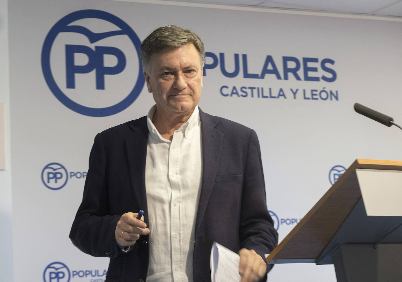 El secretario General del PP en Castilla y León, Francisco Vázquez.