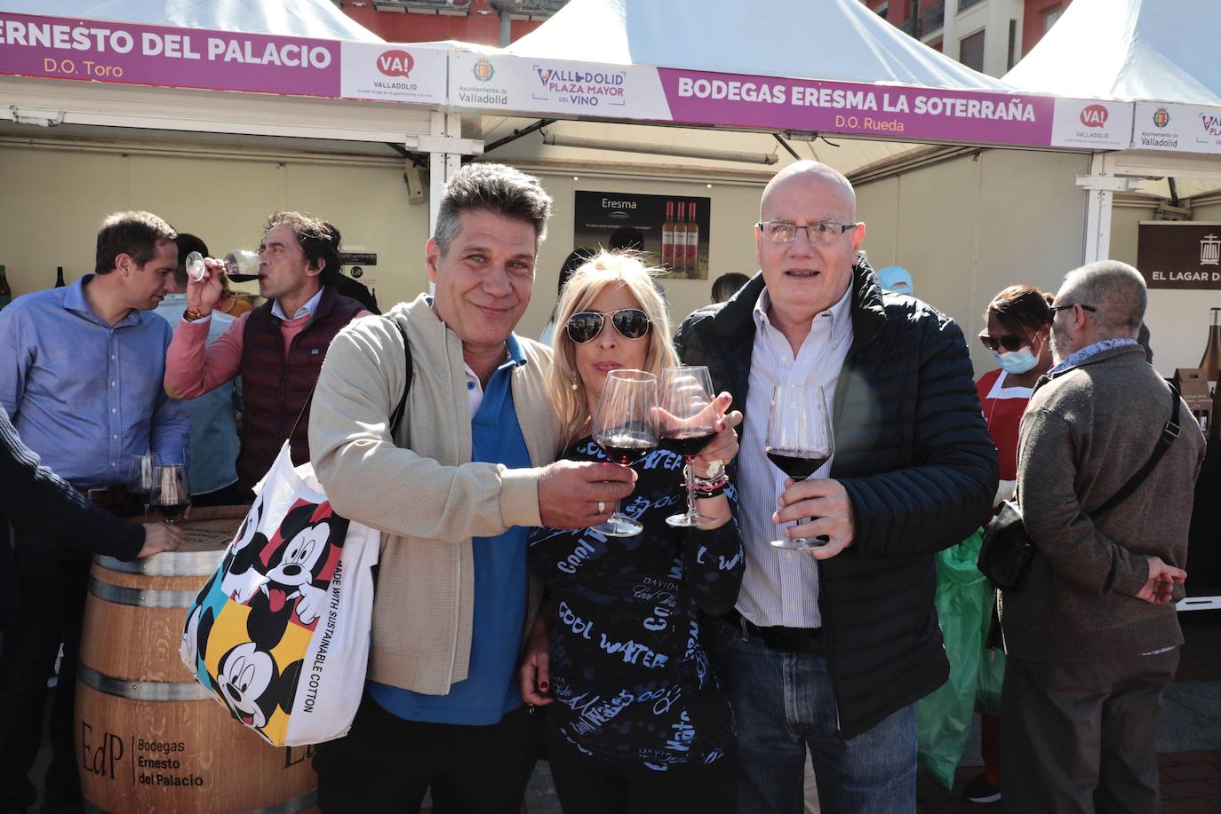 Fotos: Visita a la DO Rueda y ambiente del lunes en &#039;Valladolid. Plaza Mayor del Vino&#039;