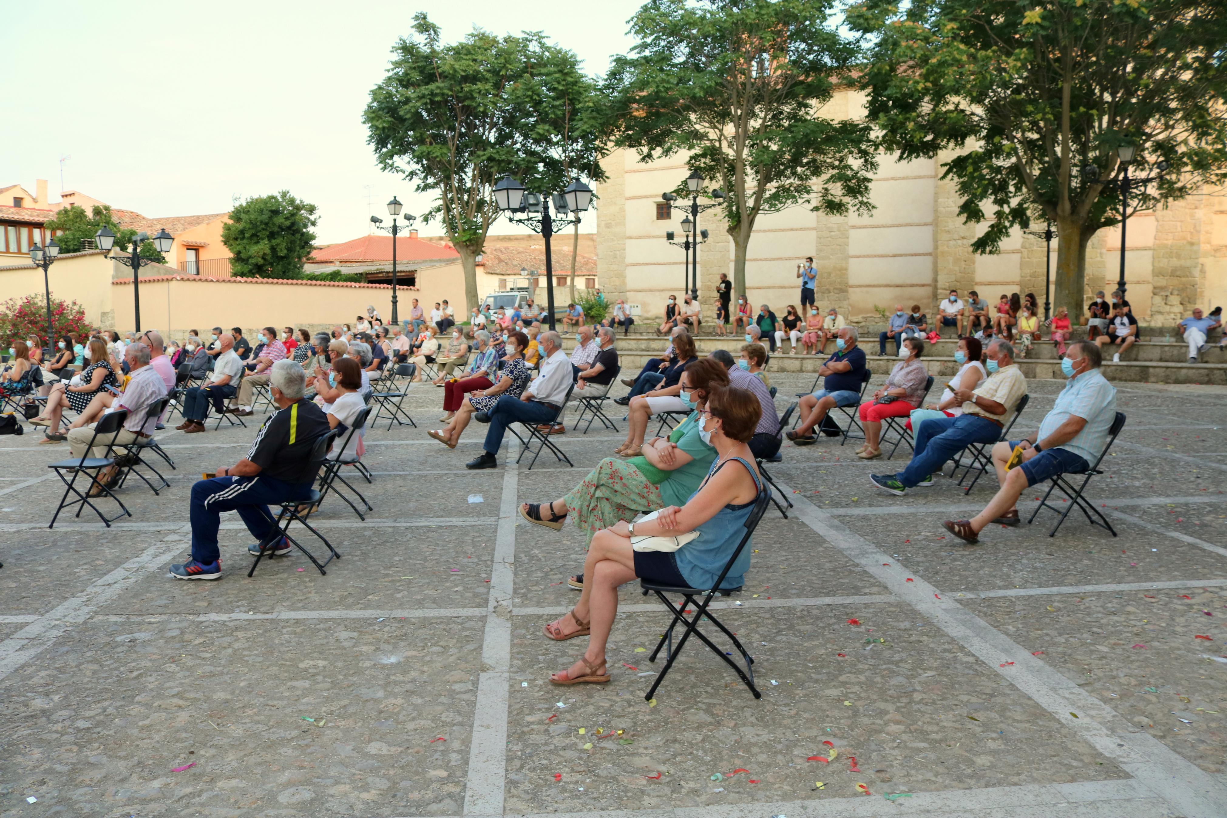 Los ampudianos disfrutaron de la música de la Banda del Cerrato