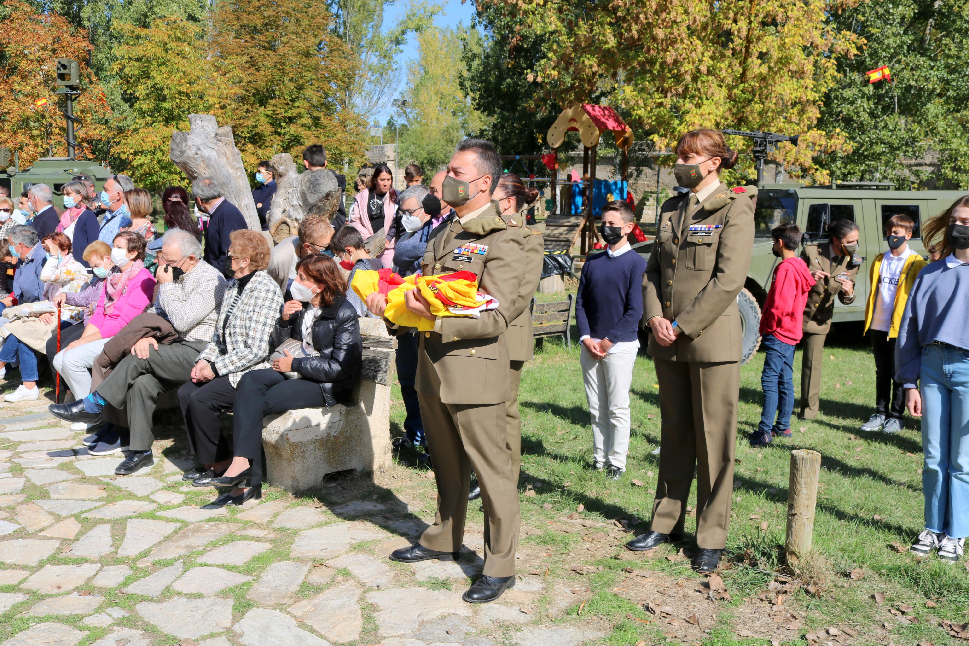 Torquemada se vuelca con los actos castrenses