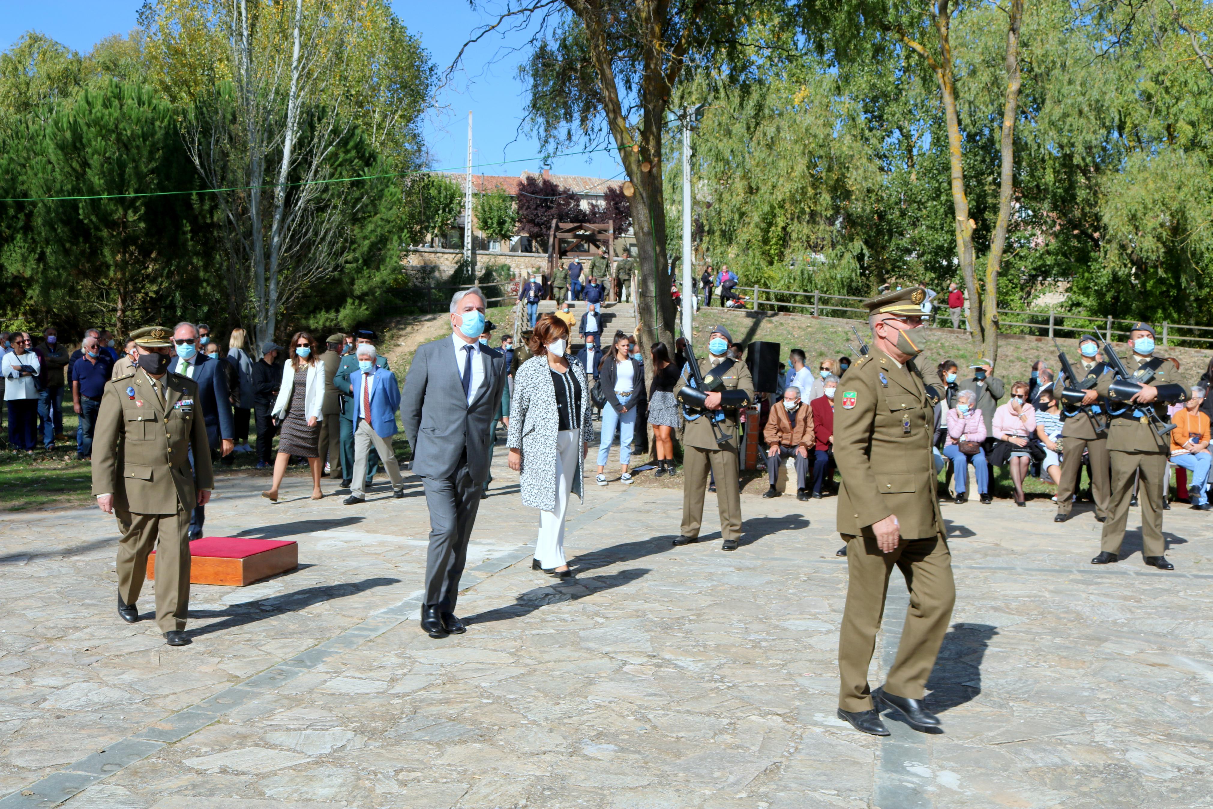 Torquemada se vuelca con los actos castrenses