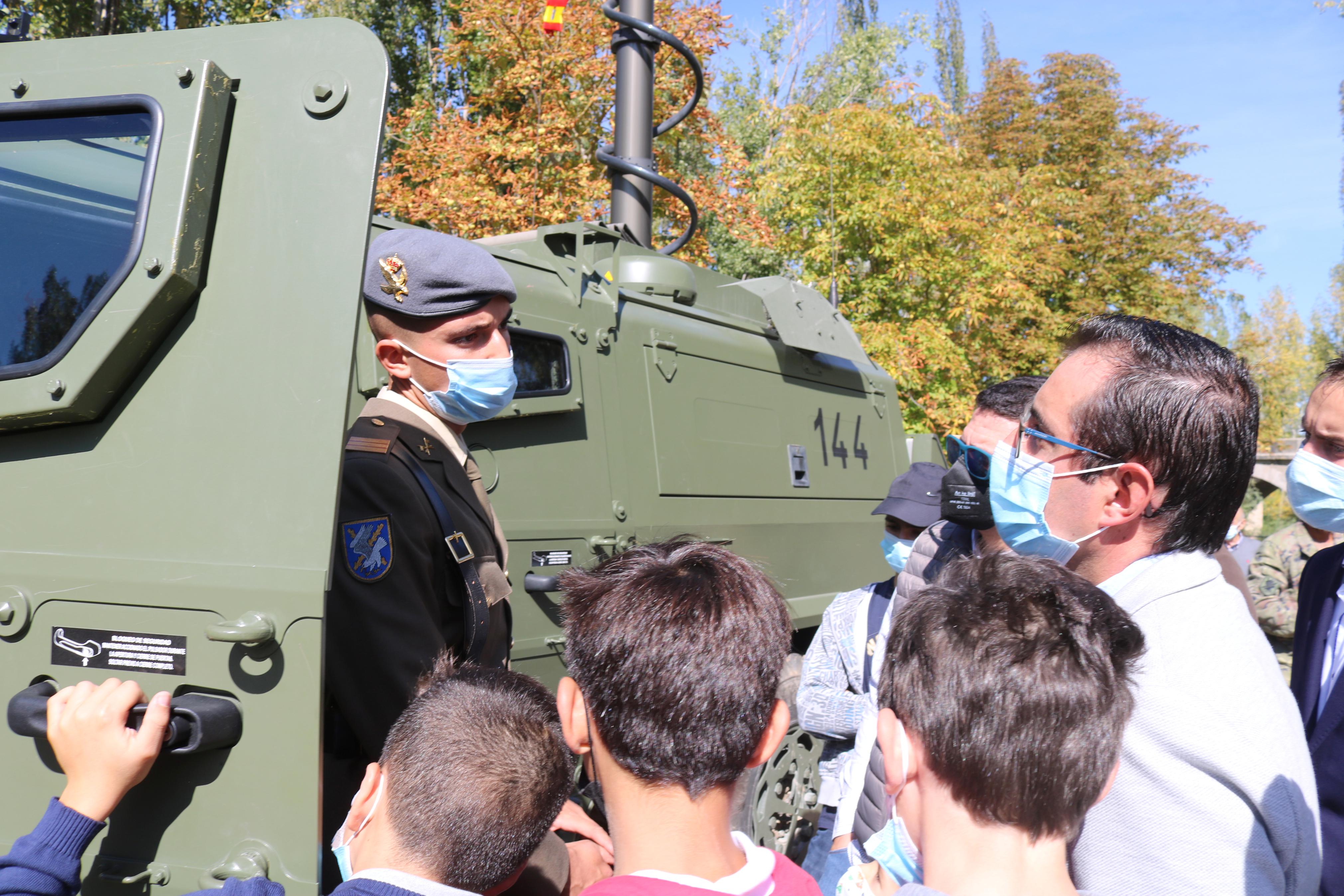 Torquemada se vuelca con los actos castrenses
