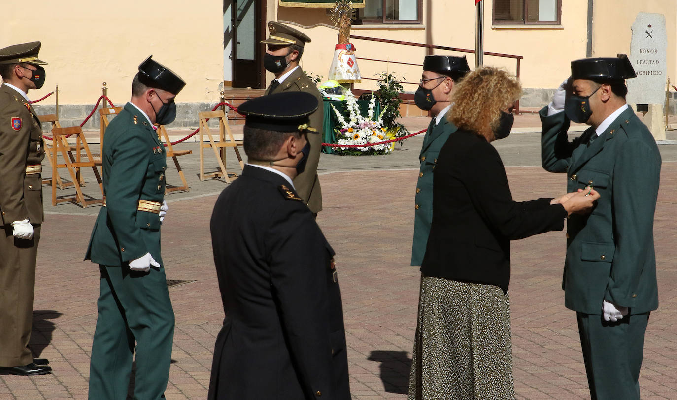 Celebración de la fiesta de la Guardia Civil en Segovia 