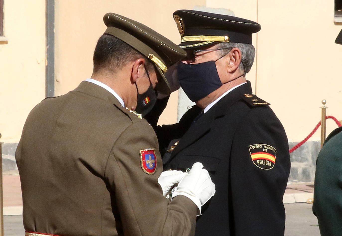 Celebración de la fiesta de la Guardia Civil en Segovia 