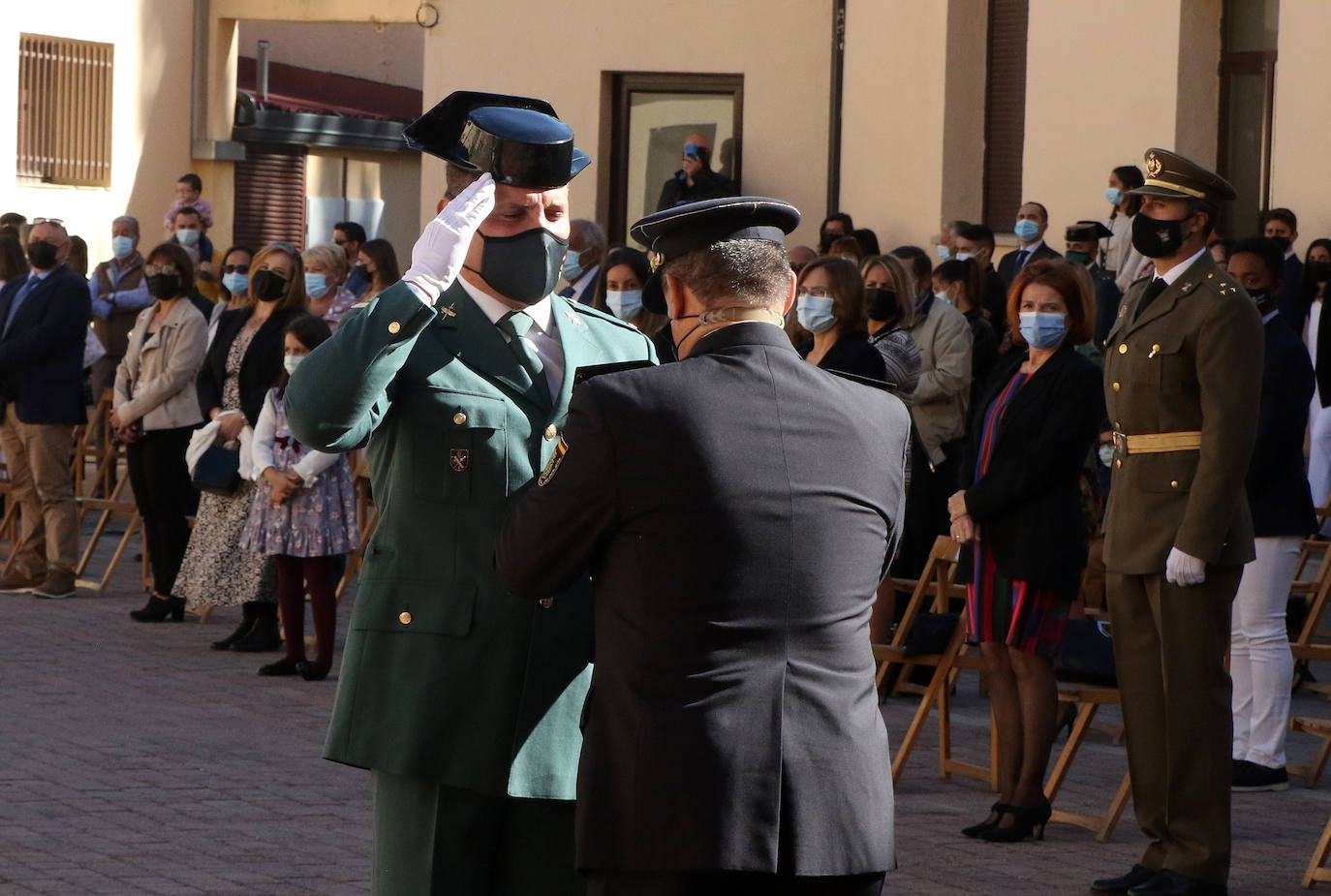 Celebración de la fiesta de la Guardia Civil en Segovia 