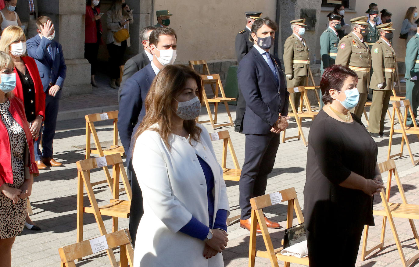 Celebración de la fiesta de la Guardia Civil en Segovia 