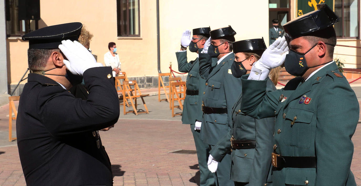 Celebración de la fiesta de la Guardia Civil en Segovia 