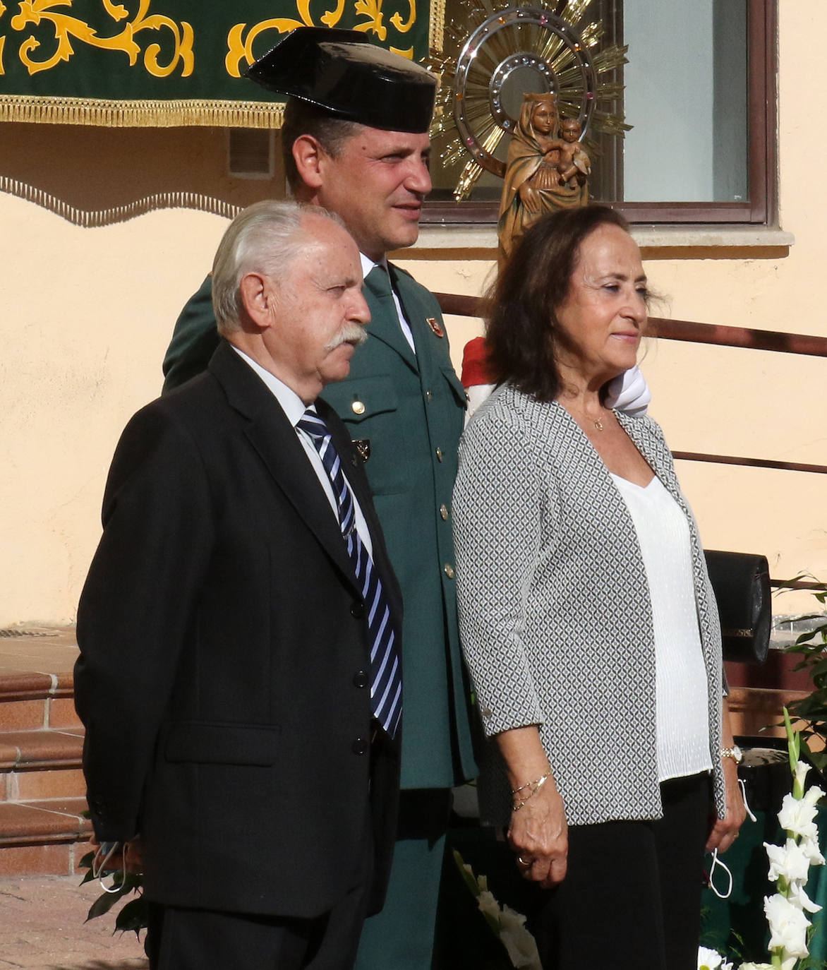 Celebración de la fiesta de la Guardia Civil en Segovia 