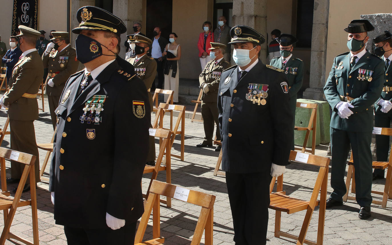 Celebración de la fiesta de la Guardia Civil en Segovia 