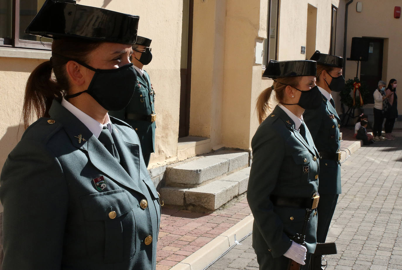 Celebración de la fiesta de la Guardia Civil en Segovia 