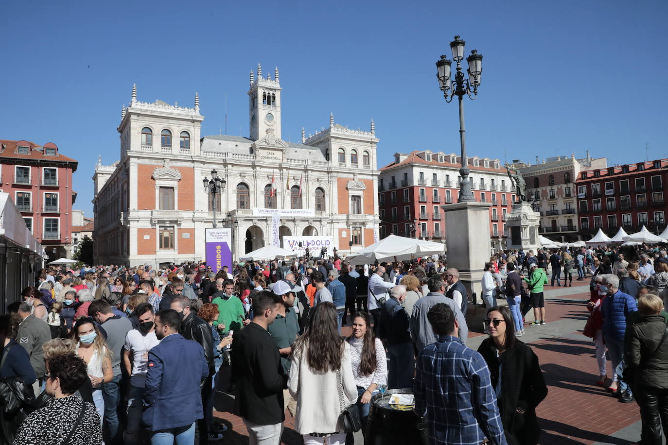 Última jornada de 'Valladolid. Plaza Mayor del Vino'.