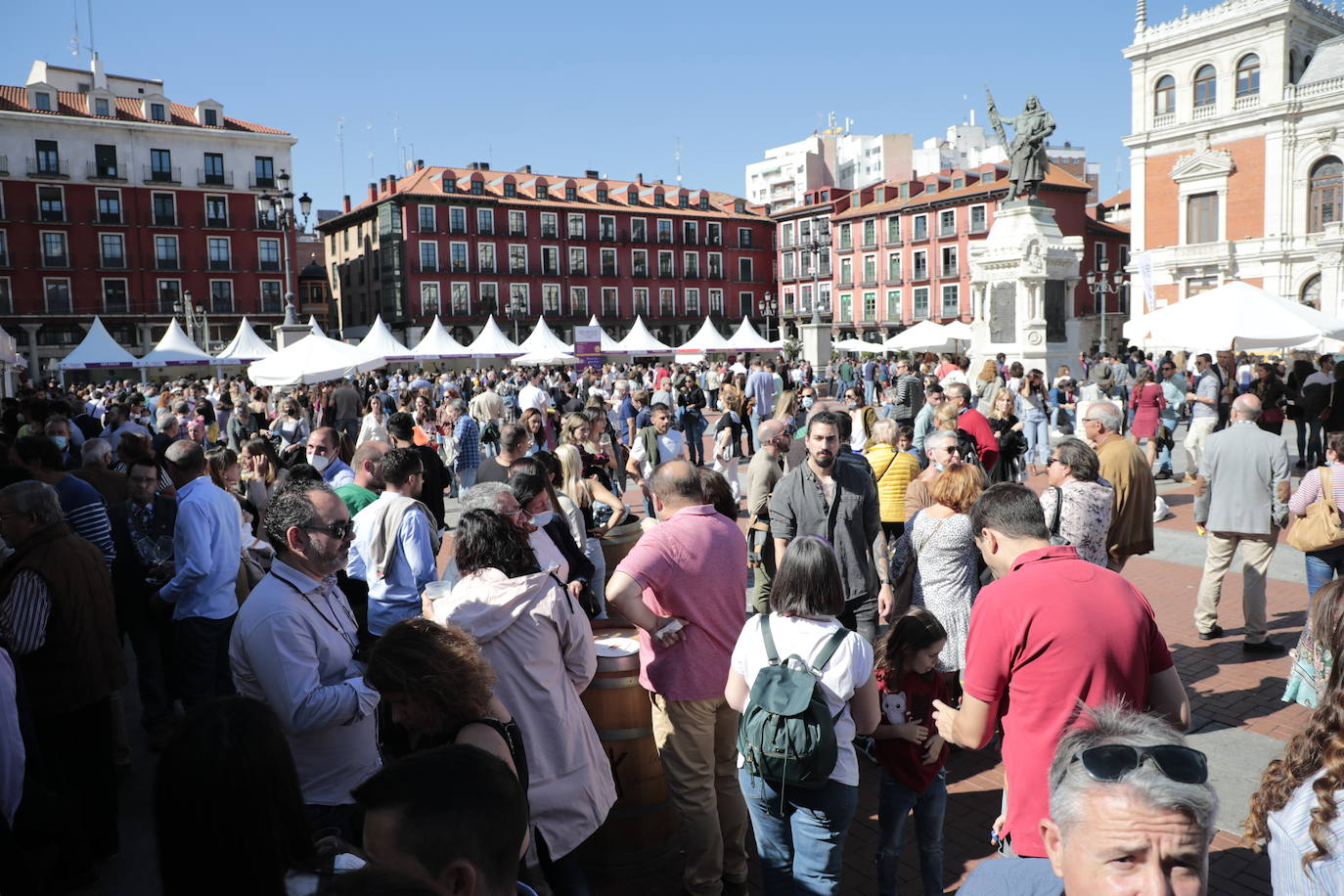 Última jornada de 'Valladolid. Plaza Mayor del Vino'.