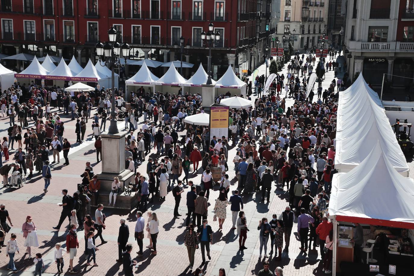 Última jornada de 'Valladolid. Plaza Mayor del Vino'.