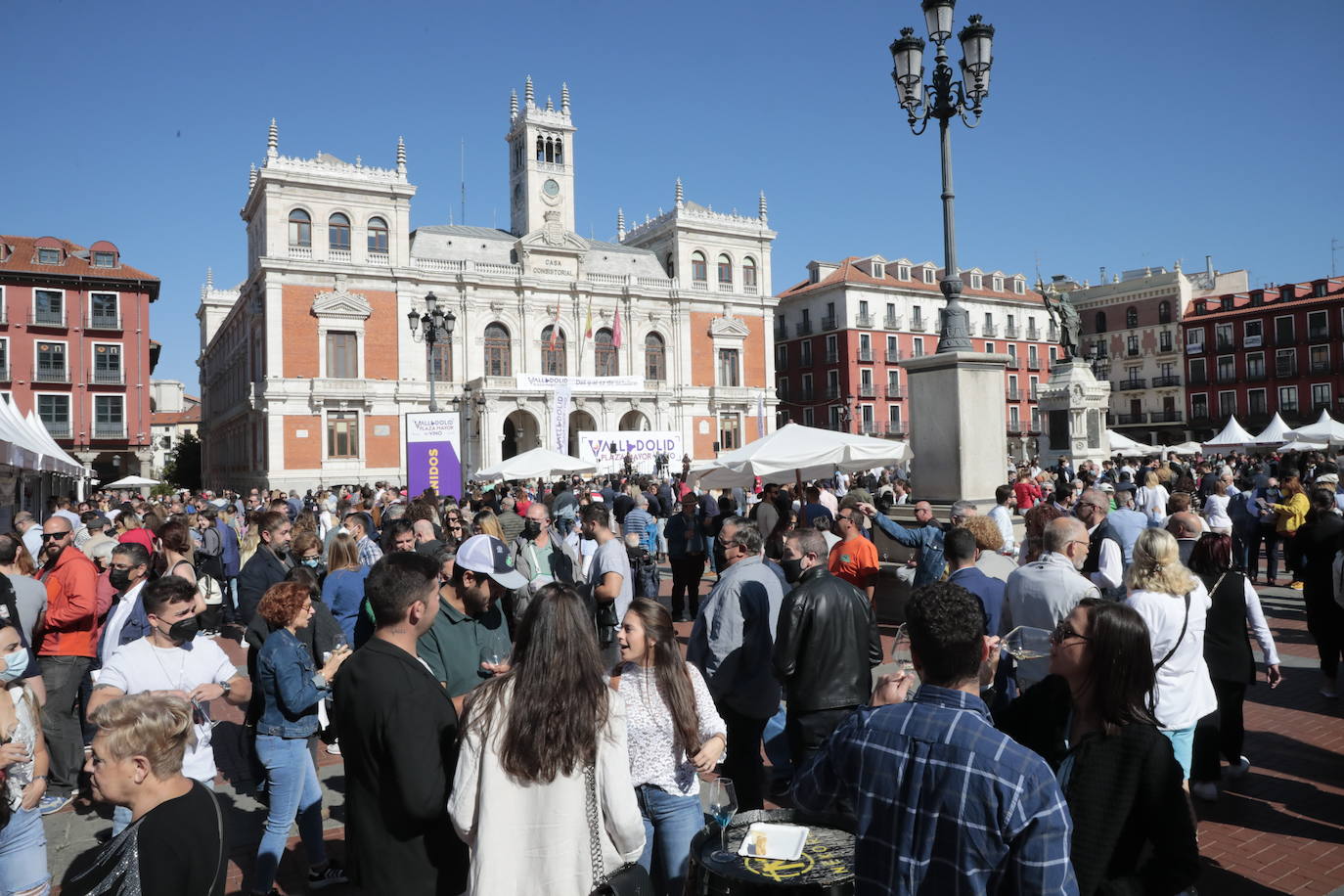 Última jornada de 'Valladolid. Plaza Mayor del Vino'.