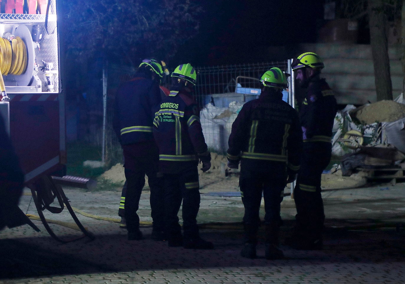 Incendio en el monasterio de Alconada.