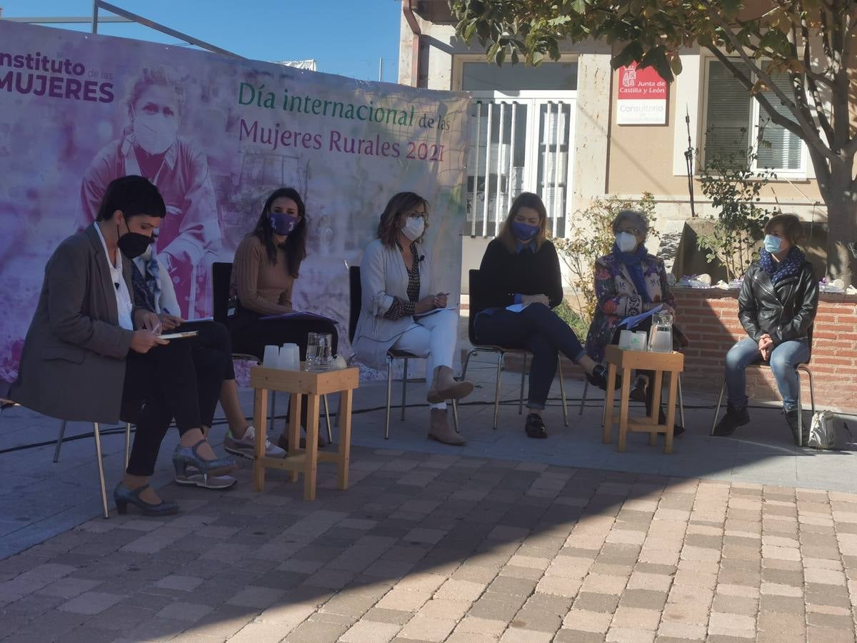 Fotos: La ministra de Igualdad, Irene Montero, asiste al acto del Día Internacional de la Mujer Rural en San Pelayo