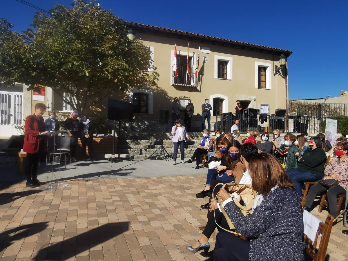 Fotos: La ministra de Igualdad, Irene Montero, asiste al acto del Día Internacional de la Mujer Rural en San Pelayo