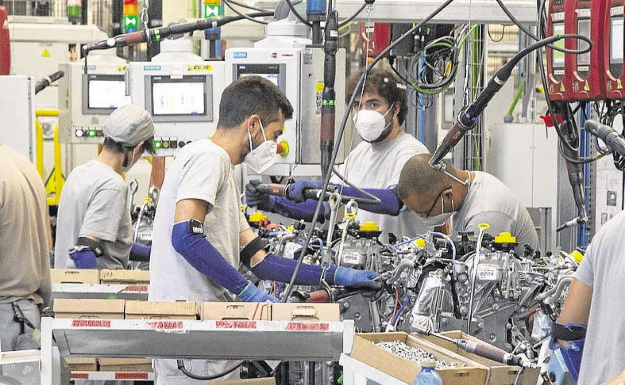 Factoría de Motores de Renault en Valladolid. 