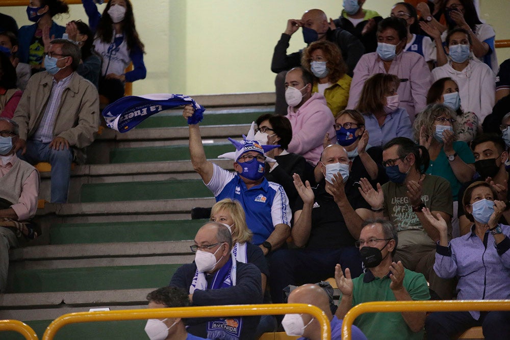 Segunda noche europea en Würzburg, segunda victoria de la que disfrutó la afición azulona, especialmente tras el descanso