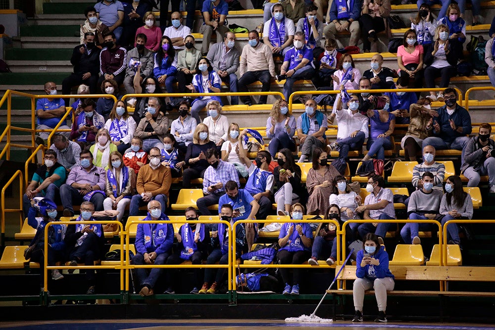 Segunda noche europea en Würzburg, segunda victoria de la que disfrutó la afición azulona, especialmente tras el descanso